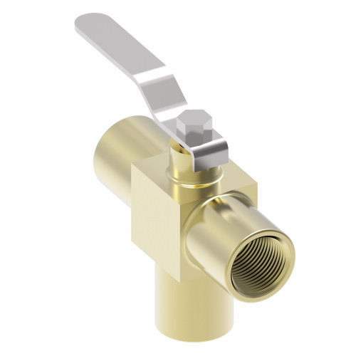 FF90587-06 BRASS BALL VALVES