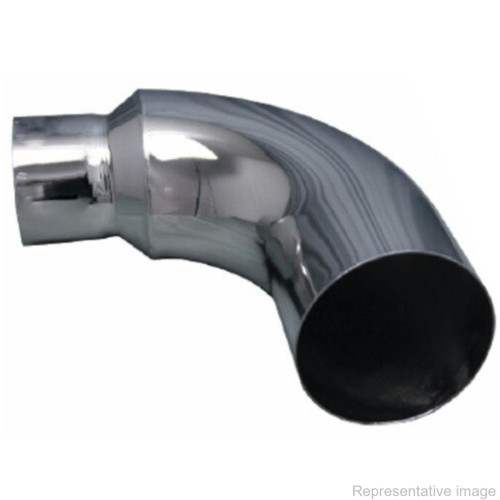 SL690-1313SC ELBOW,6" 90DEG,13X13 R5"OD CHR