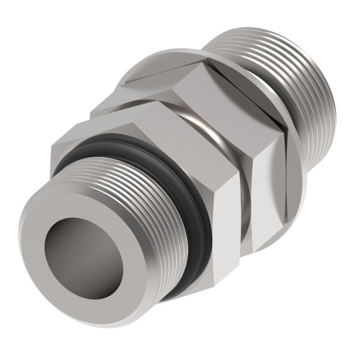 Aeroquip 2220-16-16S - Adapter Straight Male ORB x Male Adjustable ORB Carbon Steel Dura-Kote