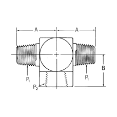 2256-12-12S ADAPTER NPTF/SM