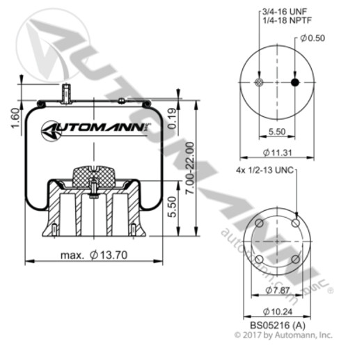 AB1D28G-8778 NEWAY AIR SPRING CONTI
