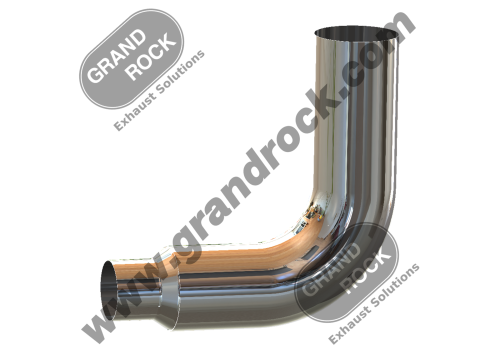 SL790-2424SC5 ELBOW,7" 90DEG,24X24 R5"OD CHR