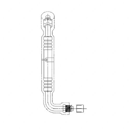 A22-38762-000 FREIGHTLINER A/C JUMPER SUCTION HOSE