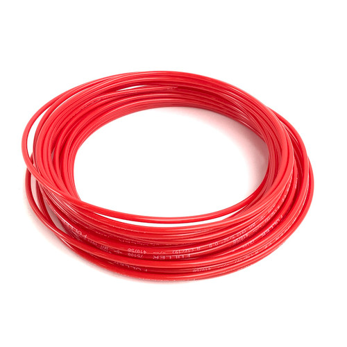 75120 FLOW TUBE 5/32" RED @FOOT