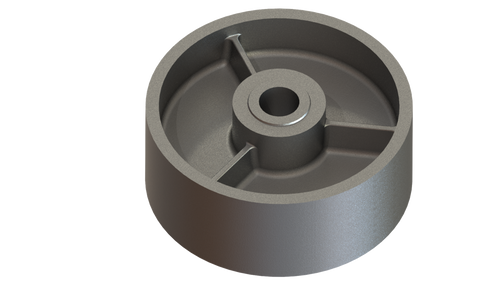 SAF-Holland XB-WHL-026-11 - Wheel Cast Iron 5in X 2in