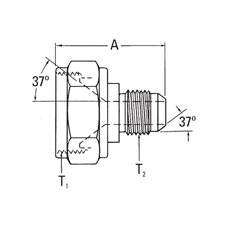 221501-20-16S ADAPTER SAE 37