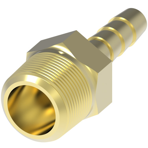Aeroquip 10506B-104-CT - Field Attachable Hose Insert Brass Reusable Straight
