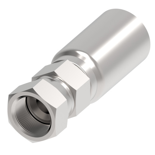 Aeroquip 90H06-085400-0 - Hose Fitting Steel Swage Female JIC 37 Degree Straight