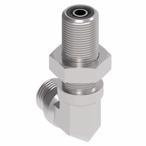 FF2030H4-0808S ADAPTR WHD 4525X8 08 ORS 08 BULKHD