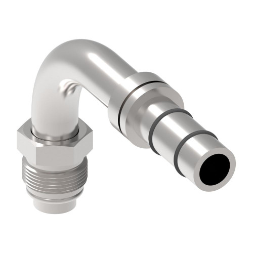 FJ3019-04-0808S 90O MALE O'RING, SHORT P