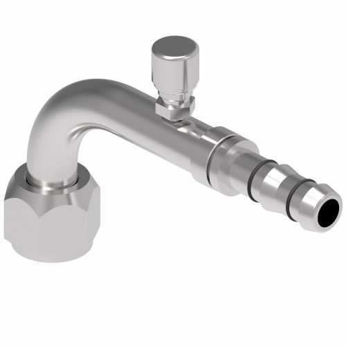 FJ3289-03-0606S MALE EZ CLIP A/C FITTING 90D
