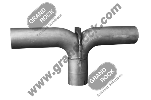 Y-400A 4"2-BEND ID/OD/OD PLT Y-PIPE ALZ