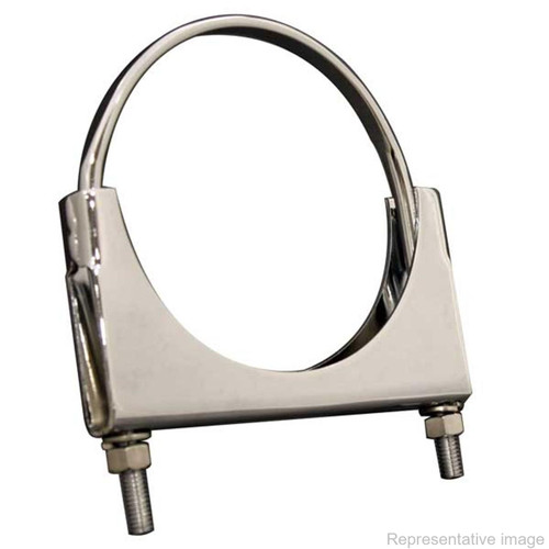 FB-4SS 4" FLAT BOLT CLAMP - STAINLESS STEEL