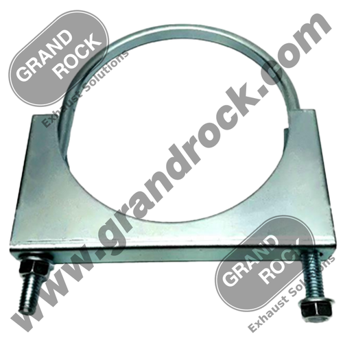 FB-4SS 4" FLAT BOLT CLAMP - STAINLESS STEEL