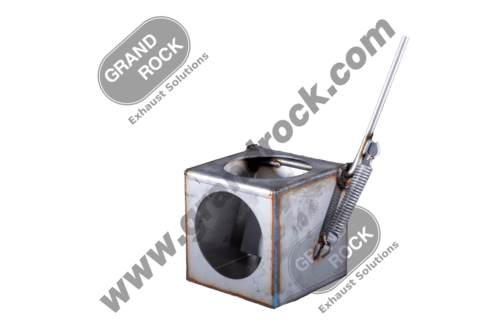 HB-5SS 5" 2 POSITION DIVERTER BOX SS 304 STAINLESS