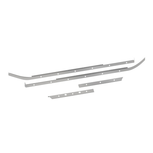 Trux TP-10159 - Cab 80" Sleeper & Extension Kit Underbody Exhaust 18 x Slotted Holes for Peterbilt 579 Short Hood