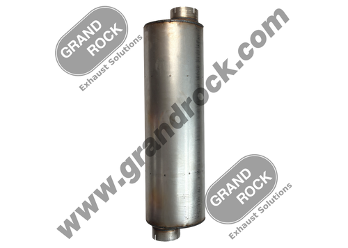 Grand Rock M-4025 - 5" Muffler Type 2 11" X 36" ID/ID Aluminized Steel