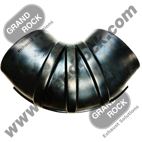 Grand Rock RE-790 - 7" 90-Degree Elbow Rubber