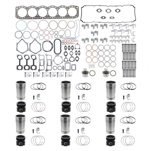 PAI S60108-033 - Inframe Engine Kit, Detroit Diesel Series 60 12.7L EGR, Monotherm Piston