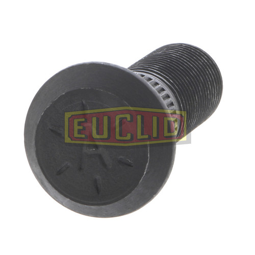 Euclid E-4964-R - Right Hand Wheel Stud, 3/4-16 UNF-2A, Grade 8, Serrated, for Heavy Duty Trucks
