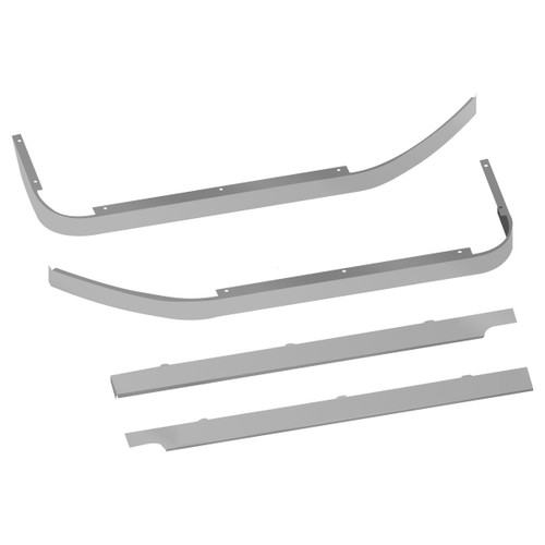 Trux TP-10163 - Cab & 44" Sleeper Kit Long Hood Underbody Exhaust 10 x Slotted Holes for Peterbilt 579