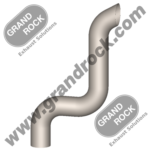 ED-4LA STACK DUMP,4"3-BEND OD/MITER ALZ