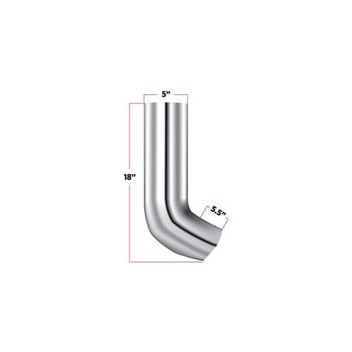 TEL55-PET PET. 379 5" DIAMETER 58° EXHAUST ELBOW