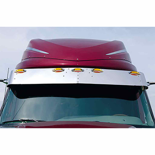 Trux TSUN-I1 - 12" OEM Sun Visor with 5 x Slotted Holes for International (2010+)