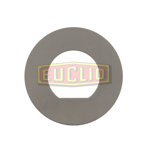 Euclid E-1000 - 1/16" Thick Trailer Axle Spindle Lock Washer, 1-1/2 X 1-3/8" D-Hole, 2-7/8" OD - Heavy Duty Wheel End Hardware