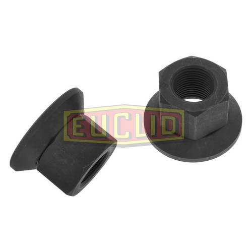 Euclid E-5708 - 2-Piece Flanged Cone Lock Nut, 3/4"-16 Thread, 1-3/4" Flange, Replaces R005708, M142, W234