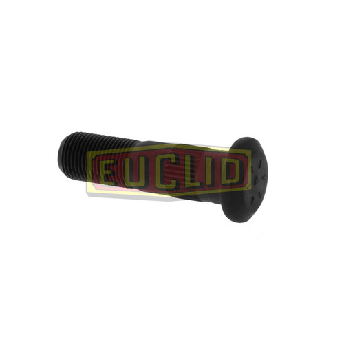 Euclid E-5870-R - 3/4"-16 UNF-2A Serrated Wheel Stud, Grade 8, Stepped Body Diameter, 2 5/8" Length, Round Head, for Budd 90513 & Meritor 20-X-1810