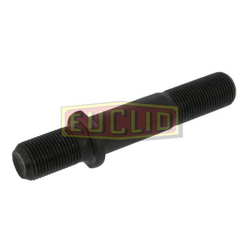 Euclid E-6023-R - Right Hand Wheel Stud, Grade 8, 3/4"-16 Thread, 4 27/32" Length, Clipped Collar, Double End Stud for Wheel End Hardware