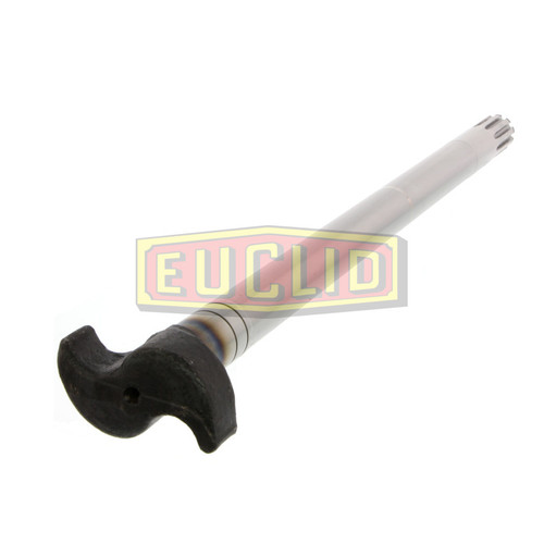 Euclid E-7219 - Left Hand Camshaft for Dana-Spicer Trailer Brakes - 10 Spline, 1.5" Diameter, 26.5" Effective Length