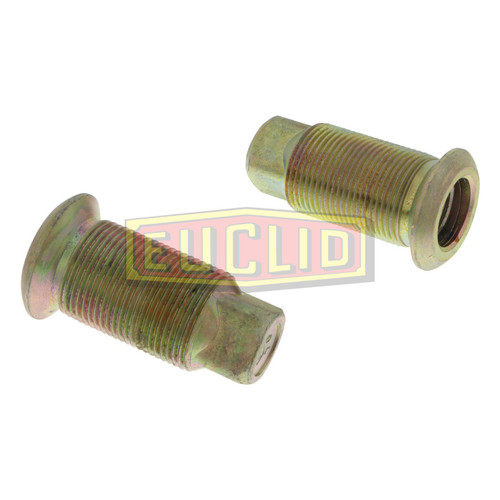 Euclid E-7898-L - Grade 8 Inner Cap Nut for Dual Mounted Steel & Aluminum Wheels - Through Hardened, Zinc Dichromate Plated, Replaces 140B, 511008L, 67267, R005575L, R007898L, M140B, W161