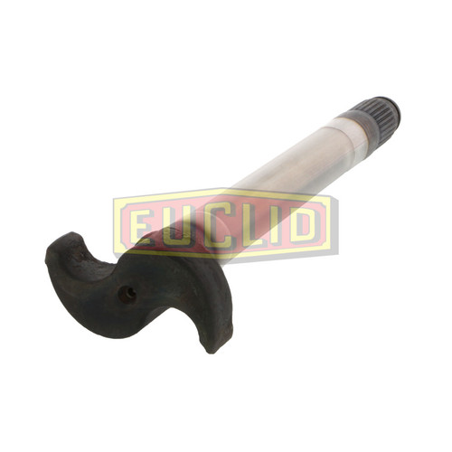 Euclid E-9679 - Left Hand Drive Axle Camshaft with 1.50" x 28 Spline, 16.50" Brake Diameter, for Meritor Axles