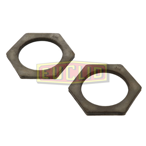 Euclid E-2425 - 3/8" Thick 3" ID Drive Axle Spindle Outer Nut with 4" Hex & 3"-12 Thread