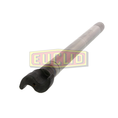 Euclid E-4891 - Right Hand Camshaft for Fruehauf Lowboy Trailers - 12.25" Brake Diameter, 37 Spline, 1.625" Diameter
