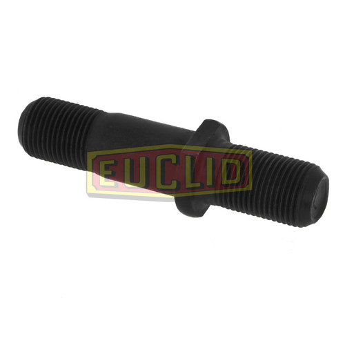 Euclid E-5559-L - Left Hand Wheel Stud, Grade 8, Clipped Collar, 3/4"-16 Thread, 3 23/32" Length, Double End Stud