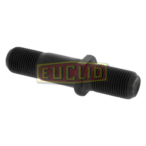 Euclid E-5559-R - Right Hand Wheel Stud, Grade 8, Clipped Collar, 3/4"-16 Thread, Double End Stud, 3 23/32" Length