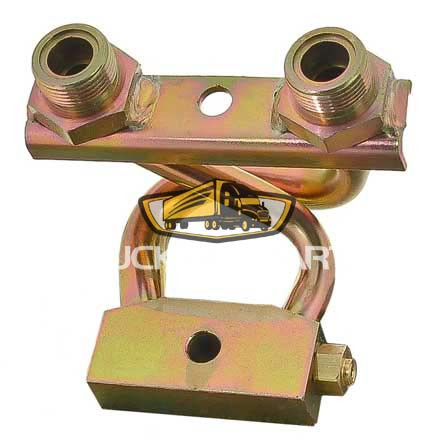 TruckAir Parts 03-6517L - Sanden TCCI Manifold LHS Vertical Tube-O Horizontal Pad - 1" x 14 Connection