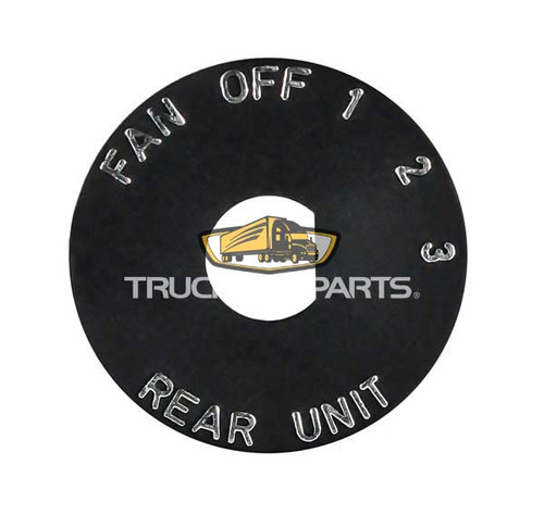 TruckAir Parts 18-3202 - Blower Switch Plate Round
