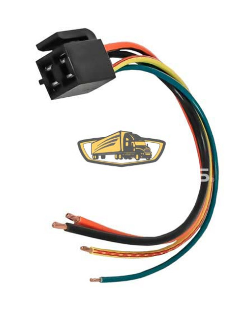 TruckAir Parts 11-3181 - Blower Switch Harness, 4 Wire, Universal Ford Application
