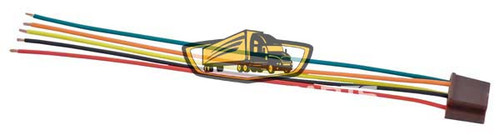 TruckAir Parts 11-3166 - Blower Switch Harness, 5 Wire Universal Rectangle Connector