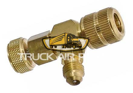 TruckAir Parts 16-3010 - Shutoff Valve 1/4 Inch Male x Female Manual Control Valve