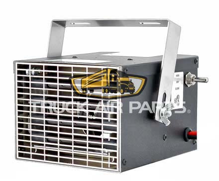 TruckAir Parts 10-4055A - Stealth Direct Current Heater, 12V 600W, On and Off-Road Application