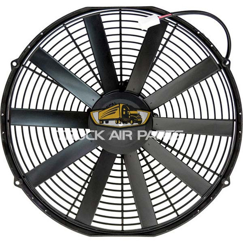 TruckAir Parts 06-3594H - Spal High Performance Fan Assembly 16 Inch Pusher 24V