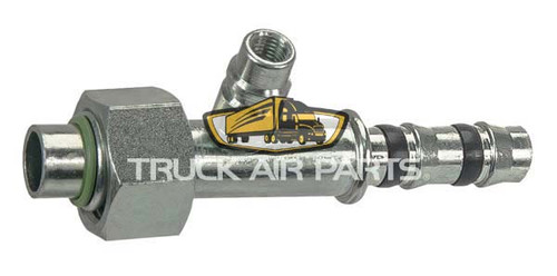 TruckAir Parts 08-6033Q - Female O-Ring Fitting, Straight, 10x10, 13mm, Steel