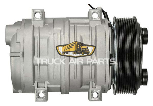 TruckAir Parts 03-3793BG - TM21 12V Compressor with 8-Groove Clutch, 127mm Diameter