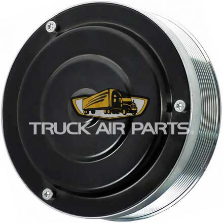 TruckAir Parts 02-3510 - Sanden SD7H15 Air Conditioning Compressor Clutch 152mm 8 Groove 12V With Packard Connector