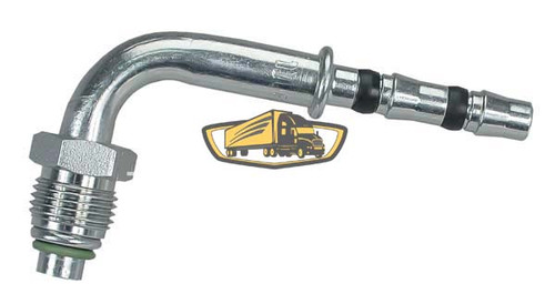 TruckAir Parts 08-5961Q - Male O-Ring 90 Degree Fitting #6 X #6 Steel